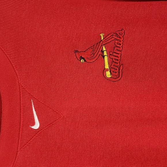NIKE MLB St. Louis Cardinals. Long sleeve sweater. - Picture 3 of 5